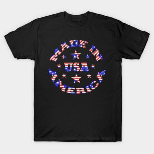 Made In America USA Logo T-Shirt